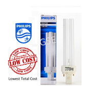 Philips Master PL-C / PLC 2 Pin 2P 18W Light Tube 827 840 865 GSE
