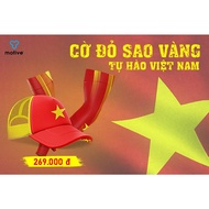 PHIÊN BẢN GIỚI HẠN COMBO - Mũ + Ống Tay Thể Thao Chạy Bộ MOTIVE - VIỆT NAM