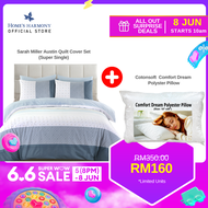 [RM160 Suprise Box 6.6] Sarah Miller Austin Super Single  Quilt Cover Set + Cotonsoft Dream Polyster