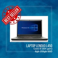 Laptop Lenovo L450 core i5 5th gen (Refurbished)