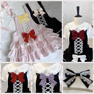 Lolita Accessories lolita Ancient Showa Cake Series Bow