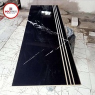 granite pijakan anak tangga 30x90 custom list plint tangga hitam motif putih stepnosing