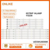 (NEW 1SET)  SAMSUNG 55" LED UA55KU6000K / UA55JU6000K / UA55JU6400K TV Backlight UA55KU6000 UA55JU60