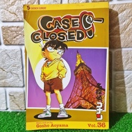『 PRELOVED 』Comic "Case Closed / Detective Conan" Vol.36 (VIZ MEDIA) English Ver. Manga Comic Japan