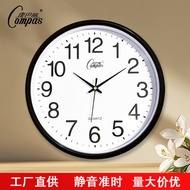 jam dinding besar Jam bunyi jam dinding Jam Dinding Bilik Tidur Rumah Compas Jam Ruang Tamu Sederhan