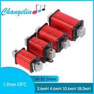 1.2mm Speaker Crossover Inductance Coil Oxygen Free Copper OFC 3.6mH 4.6mH 10.6mH 18.0mH Audio Frequ