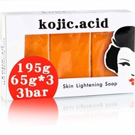 3 Pcs / Set Kojic Acid Soap 3 x 65g Kojiesan