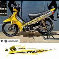 F1zr stripping sticker f1zr yellow stripping sticker