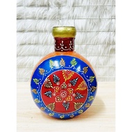 HD123 - Handpainted Wrought Iron Vase