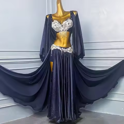 Customized Belly Dancer Costume Performance Dress Female 2025 New Set Eastern Dancewear Practice Dre