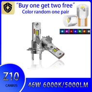 low power H4 H7 LED headlight fog light H1 H3 bulb 1:1 direct plug H11 9005 9006 9012 6000K LED bulb