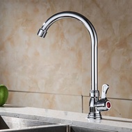 【COLORFUL】Kitchen Faucet Rule Shape Single Cold Sink Faucet Bathroom Tap Replacement
