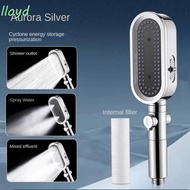 LLOYD Shower Head, High Pressure Water Saving Shower Spray Nozzle, Modern Adjustable Handheld 3-mode Rainfall Shower Head Shower Tool