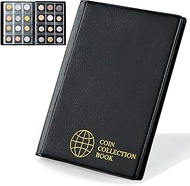 Coin Collection Album - Coin Holder Book Coin Storage Album Money Penny Pocket for Collectors CS01 (