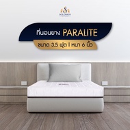 Solomon mattress  reinforced latex  Paralite model  thickness 6 inches white color 3.5 ฟุต One