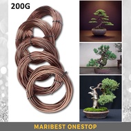 200G BRONZE COLOR ALUMINIUM BONSAI GARDENING WIRE DAWAI POKOK