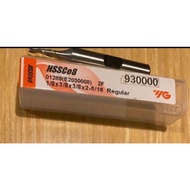 YG-1 HSS 2 FLUTE REGULAR END MILLS SHORT LENGTH 1/8X3/8X3/8X2_5/16(E2030008)