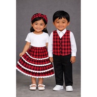 BAJUANAKUNIK JAMAICA COSTUME/ COUNTRY COSTUME/ CARNIVAL COSTUME/ CHILDREN'S PAWAI COSTUME/ CHILDREN'