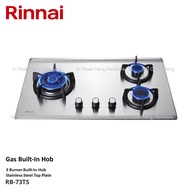 Rinnai RB-73S 3 Burner Stainless Steel Built-in Hob