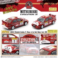 （預訂）BMC 1/64 MITSUBISHI EVOLUTION VI RALLY EVO VI evo6 限量1200pcs