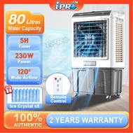 IPRO Portable Air Cooler 80L Water Tank Powerful Aircond Max Flow 100cm 3 Speed Air cond Cooler Fan