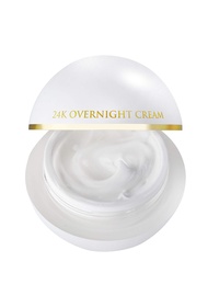 24K Overnight Cream - Anti Aging Face Moisturizer For Youthful Skin - Shea Butter Night Cream For Mo