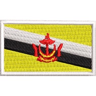 Embroidery patch Brunei Flag sulam