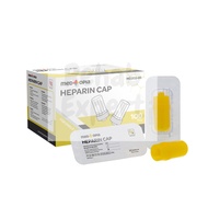 Heparin Cap Yellow Instopper (10 PCS) – IV Catheter Injection Port Medical Connector