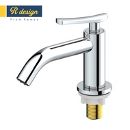 R Design Basin Faucet Bathroom Sink Cold Water Tap Chrome Finish Tap Water Faucet Bathroom Sink Fauc
