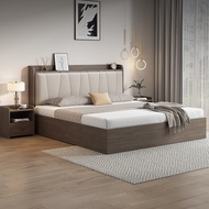 [SG SELLER ] Solid Wood Bed Frame Tatami Bed Frame Bed Frame With Mattress Super Single/Queen/King Bed Frame