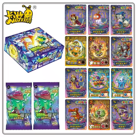 NEW KAYOU Genuine Plants Vs. Zombies Card Legendary New Era Wonderful Natural Journey Anime Game Col
