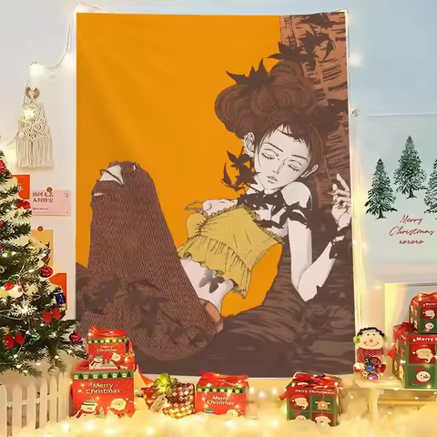 Japanese Anime P-paradise Kiss Tapestry Hanging Dormitory Room Bedspread Blanket Children's Room Par