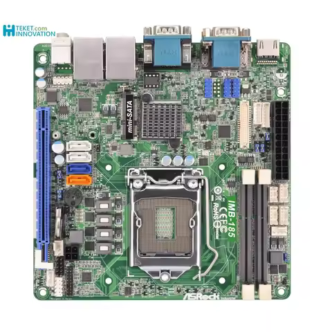 Embedded Industrial Control MINI-ITX motherboard Socket LGA1150 Haswell with H81 Chipset IMB-185 for