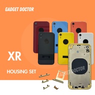 GADGET DOCTOR XR - Full Set Housing / Frame Housing / Back Glass Housing { ReadyStock }