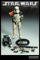 ~熊貓熊~ 全新 SIDESHOW 1/6 星際大戰 Sandtrooper Squad Leader 沙漠風暴兵