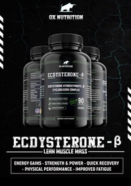 Ox Nutrition Ecdysterone β 1000MG Lean Muscle Mass 100% Natural 100% Genuine