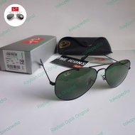 FALID_OLSHOP KACAMATA HITAM RAY-BAN AVIATOR 3026 ORIGINAL SECOND