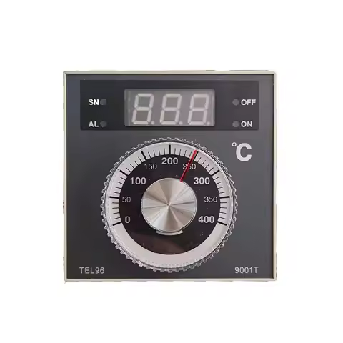 New TEL96-9001T TEL96 9001T 220V 0-400 ℃ Electronic Thermostat Temperature Controller Instrument for