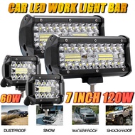 7 Inch 120 Watt LED Work Light Fog Light Spot Light Flood Light Work Light