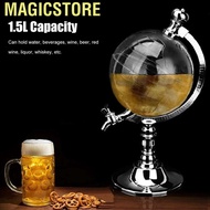Big Sale🔥 Wine Dispenser Globe-Shaped Beer Beverage Drink Pourer Container Bar Club_Party Accessory