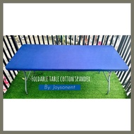 ▦ ◄ ۞ Folding Table Cloth Lifetime Table Cloth Spandex Elastic Table Cloth