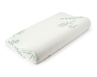 全城熱賣 - 3D枕頭批發舒適柔軟枕芯 單人護頸椎枕頭（竹纖維有內套）S碼 45*28*7/5cm