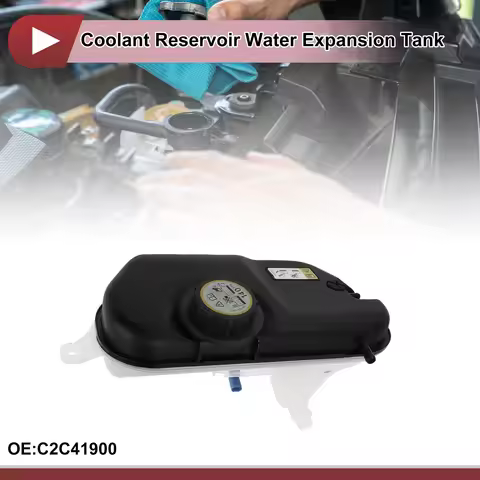 UXCELL Engine Coolant Reservoir Water Expansion Tank for Jaguar XJ8 XJR 2004-2009 Super V8 4.2L Cool