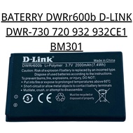 DWRr600b PROLiNK PRT7011L 830 Modem DLINK 4G Battery Bateri 2000mAh