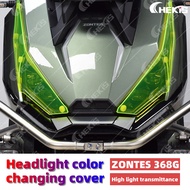 Chekis for ZONTES 368G 368 G Modified headlight discoloration protective sheet PC high light transmi