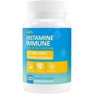 DAO Enzyme plements Histamine Blocker 120 Capsules– Natural DAO plement with Diamine Oxidase & Querc
