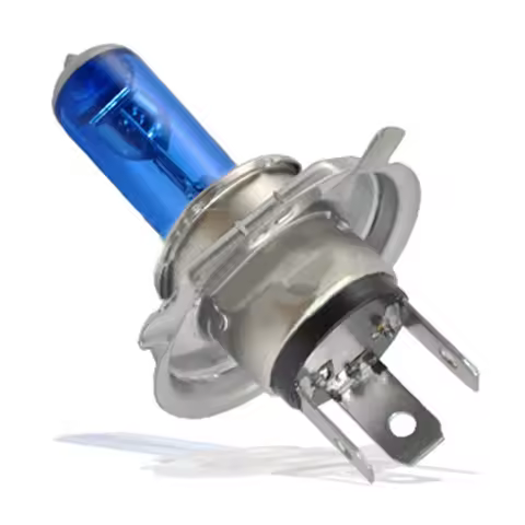 Auto 5000K H4 Super White Front Headlight Fog Light 12V 60/55W H4 HID Xenon Bulb Anti-Vibration Bulb