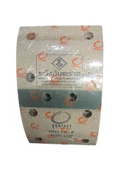 ผ้าเบรกหน้าคอมแพ็ค FM3/F18 (HINO FM FL176168 HP) - F 10 รู