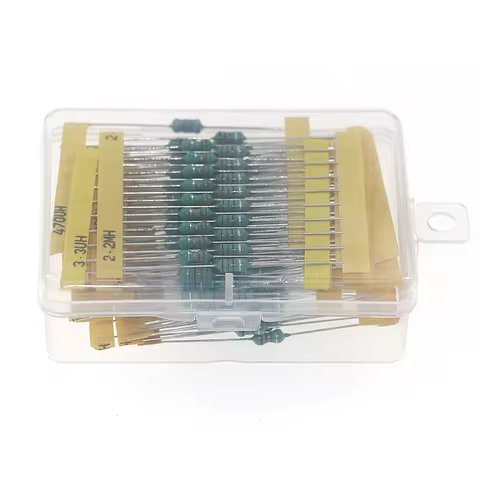 20Value 0410 Color Ring Inductor Kit Box 1/2w 0.5W 1uH2.2uH3.3uH4.7uH6.8uH10uH22uH33uH47uH100uH220uH