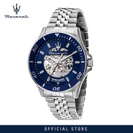【2 Years Warranty】Maserati Sfida 44mm Men's Automatic Watch R8823140011